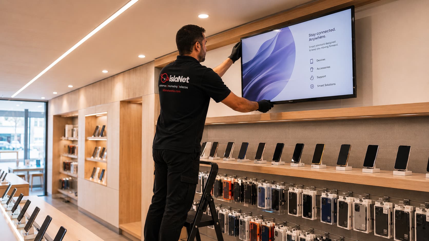Professional business Wi-Fi in Mallorca with segmentation and 24/7 support